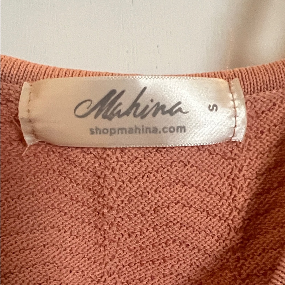 Mahina Terracotta Chemise - Picture 2 of 6